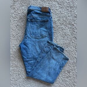 Madewell Women's Perfect Vintage Straight Leg Blue Jeans